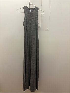 Alternative Apparel Eco Side Slit Maxi Dress